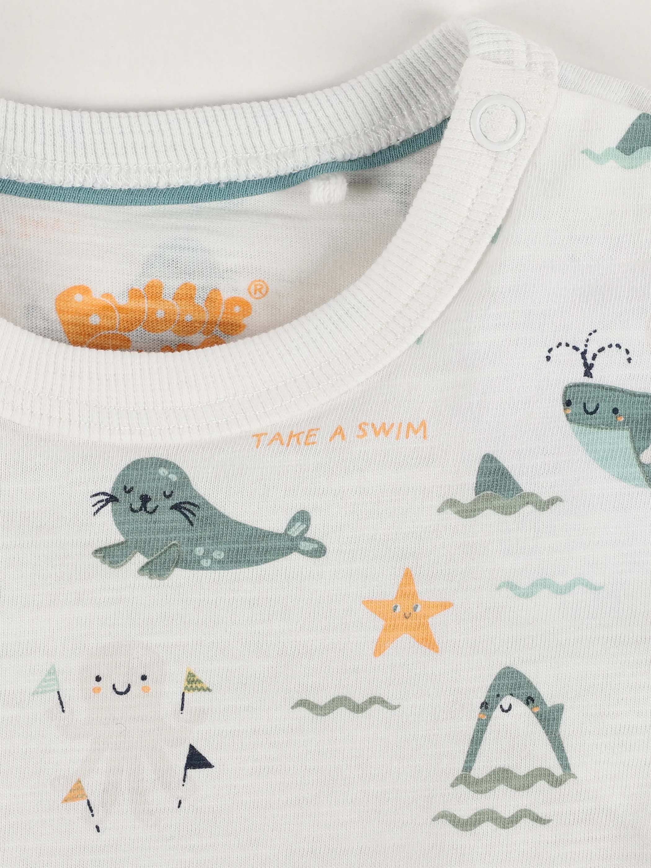 Baby Jungen Shirt mit Alloverprint