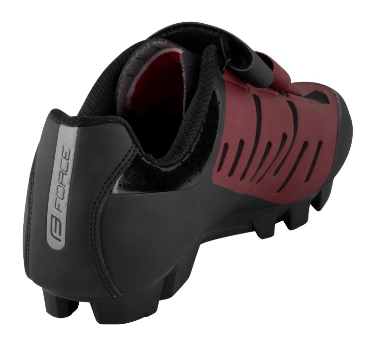 Force Tempo MTB sko Bordoux rød