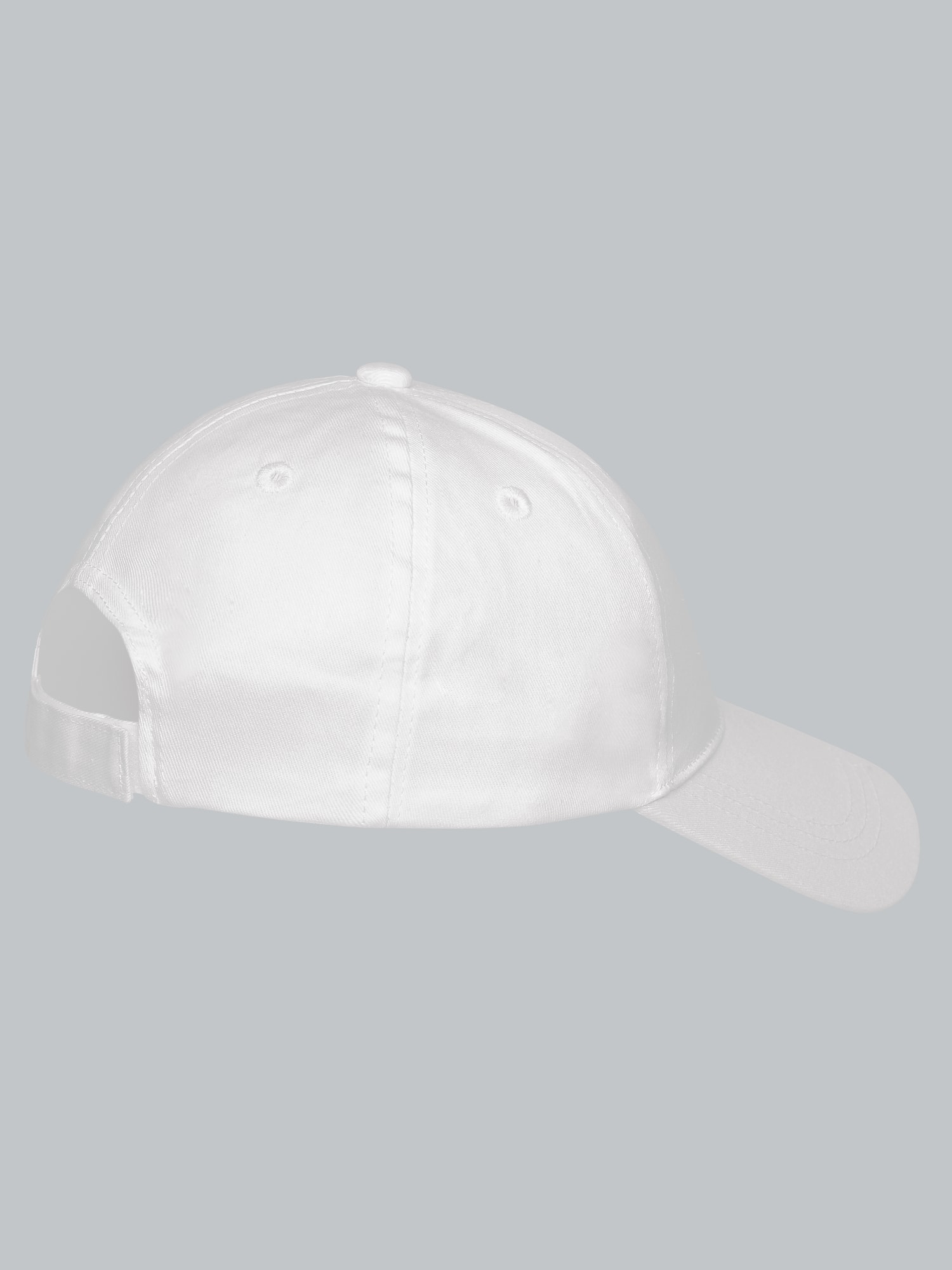 Baseballmütze mit Schwinge Weiss