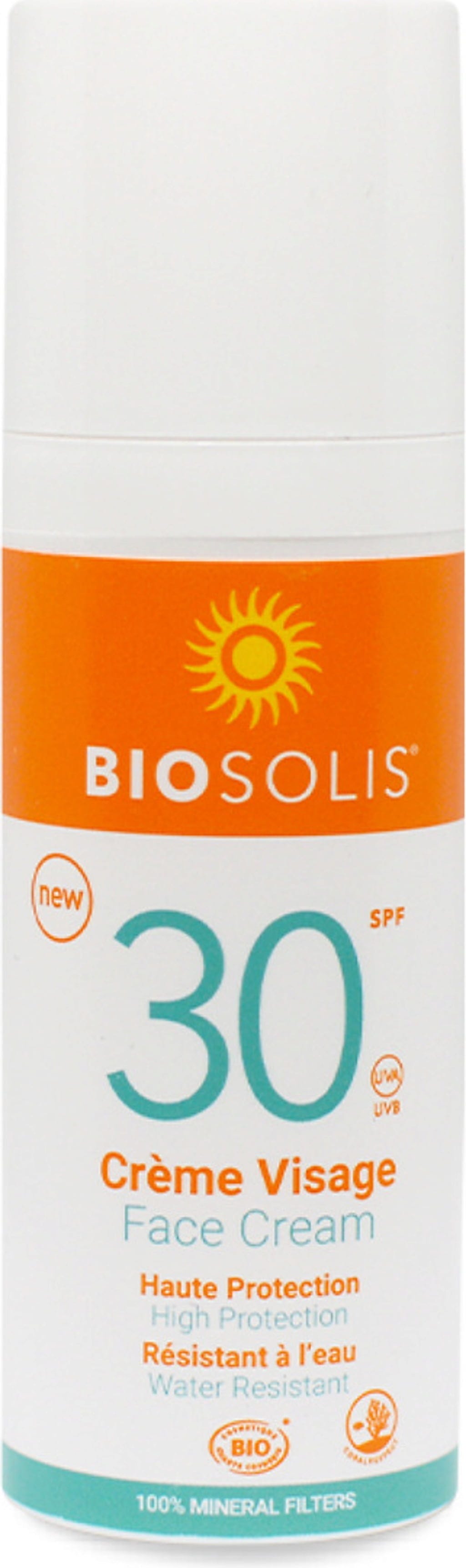 Biosolis  Sonnencreme Gesicht LSF 30, 50 ml