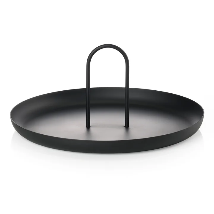 Zone Denmark - Singles Tablett, Ø 30 x 13 cm, schwarz