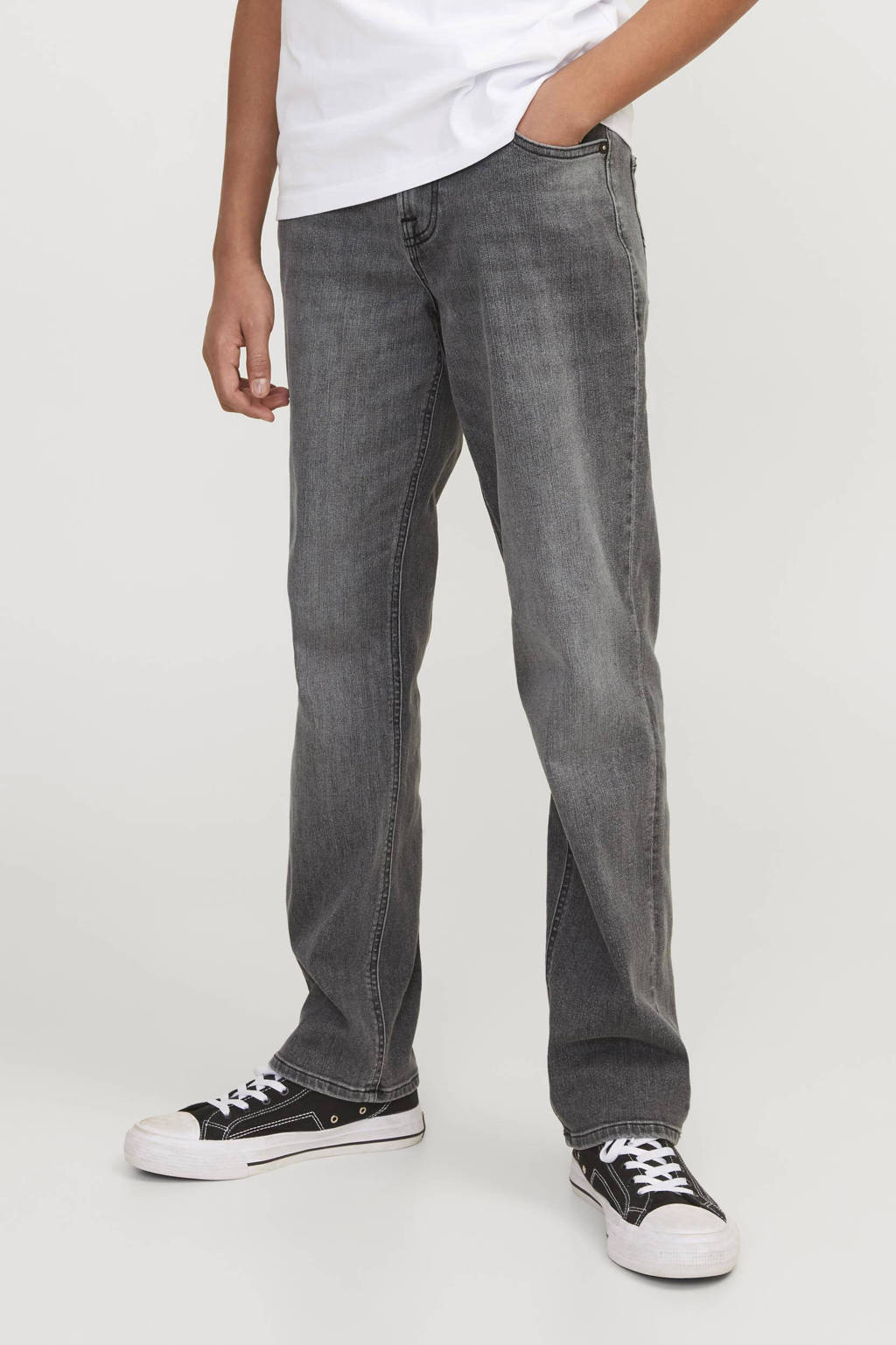 JACK & JONES regular fit jeans JJICLARKgrey denim