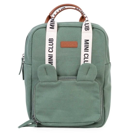 Mini Sac à Dos Signature   Vert        de               Childhome