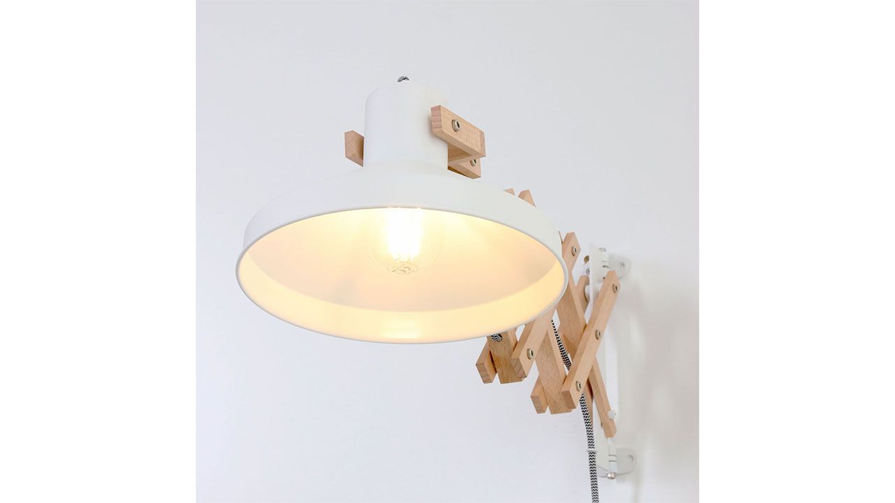 Wandlamp 7900BE Woody B66 x D23 cm