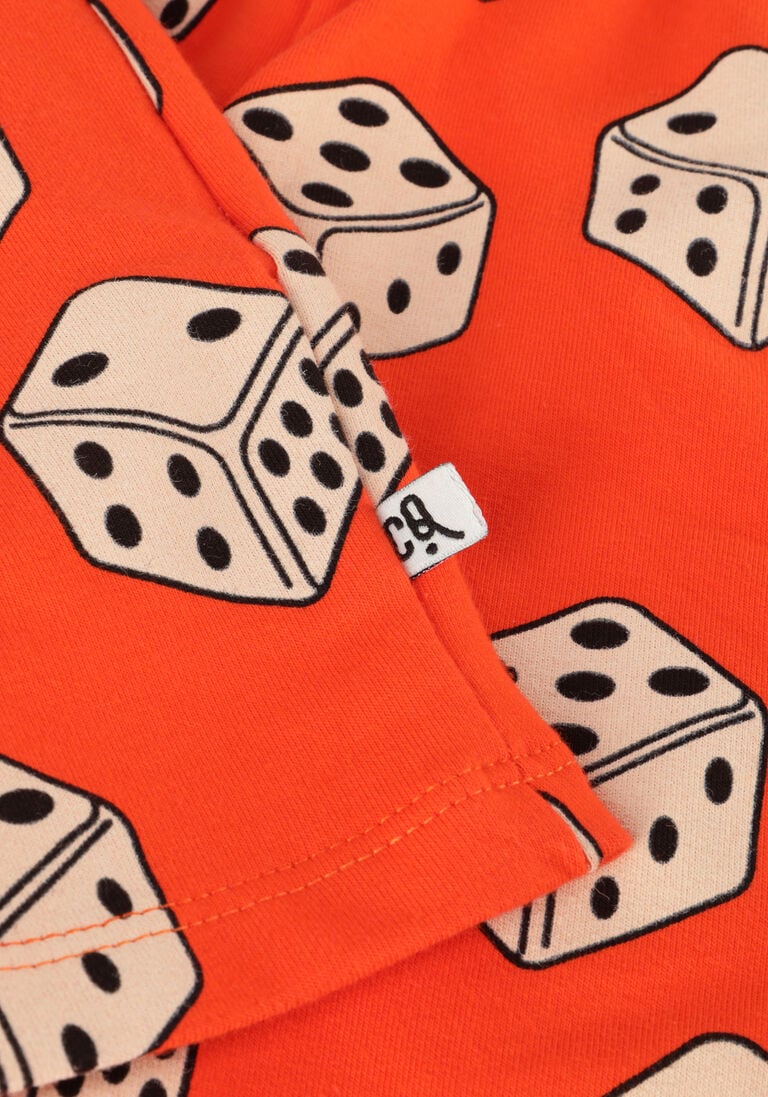 CARLIJNQ oranje carlijnq korte broek dice - bermuda