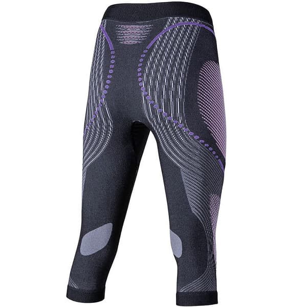 Collant thermique UYN LADY EVOLUTYON UW PANT MEDIUM MELANGE ANTHRACITE MELANGE/RASPBERRY/PURPLE