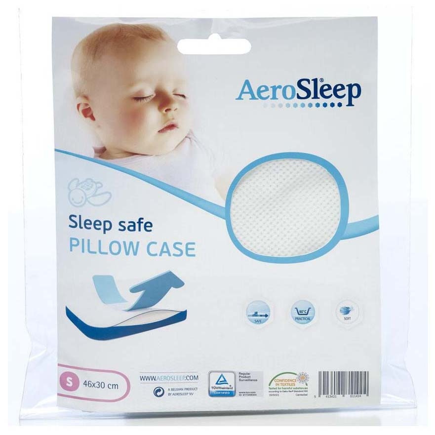 Aerosleep kussensloop wit - veilig slapen - Prénatal