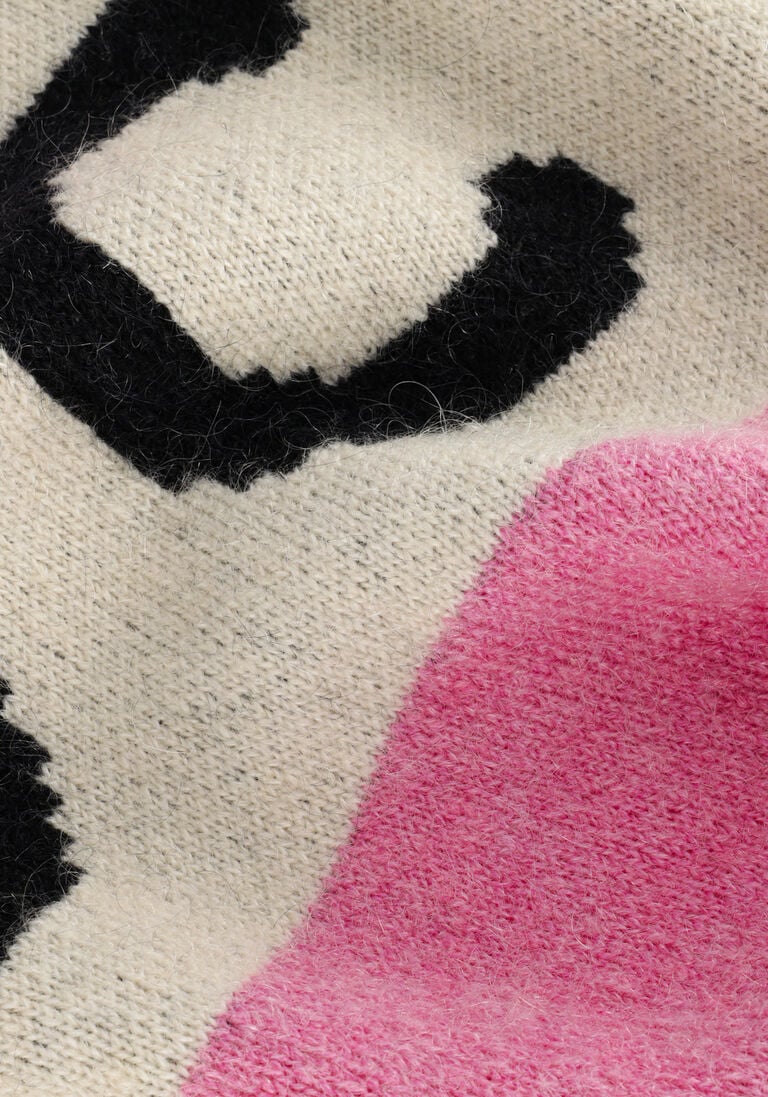 CO\\'COUTURE roze co'couture trui leona logo knit