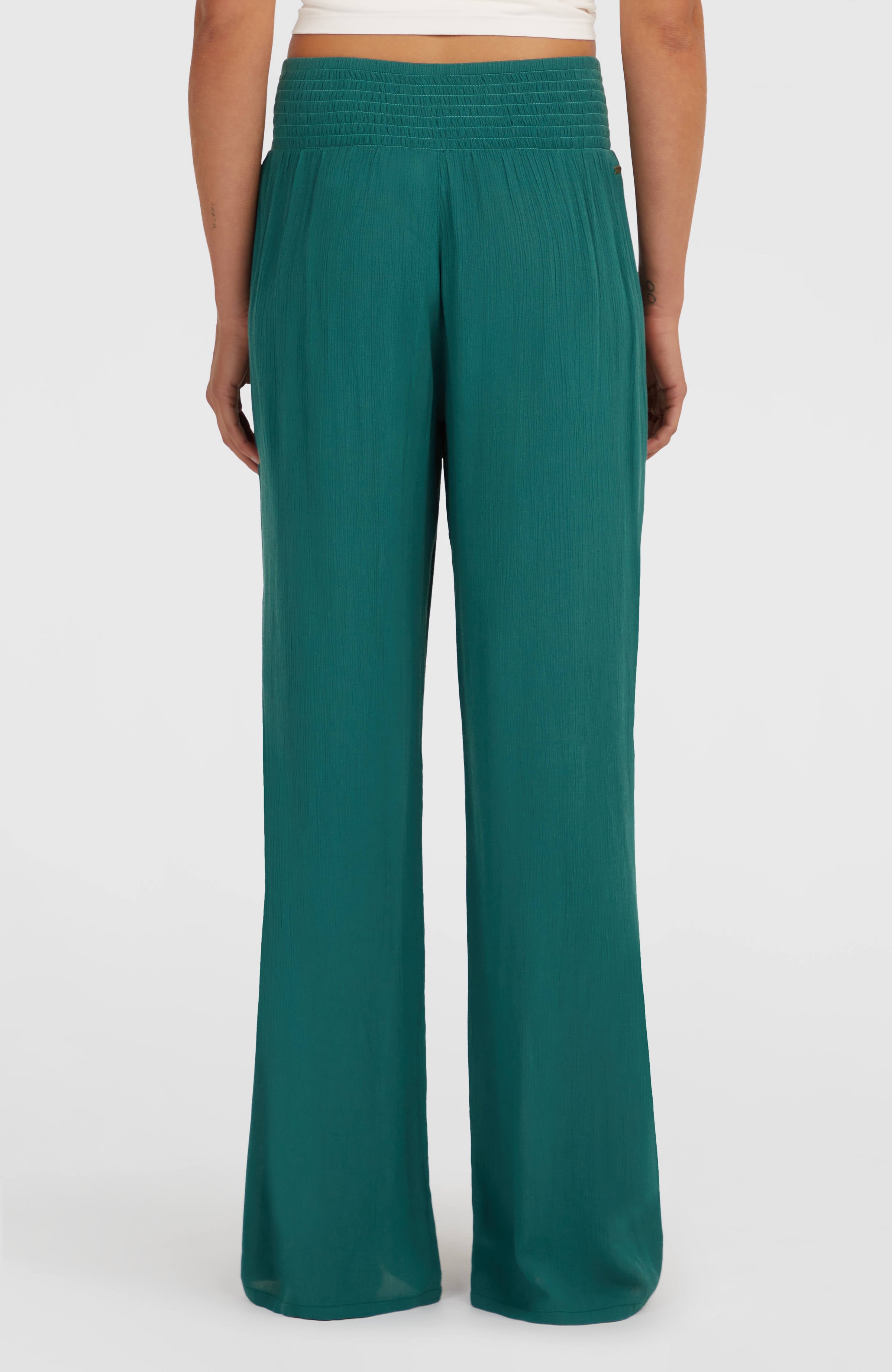 Johnny broek met gesmokte taille