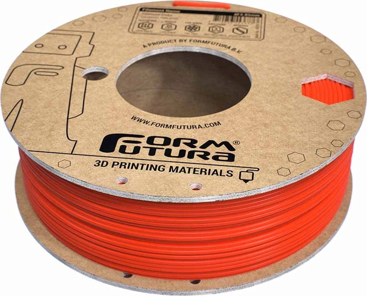 FormFutura  EasyFil™ ePETG Pure Orange, 1,75 mm / 1000 g    Benutzerfreundliches PETG Filament