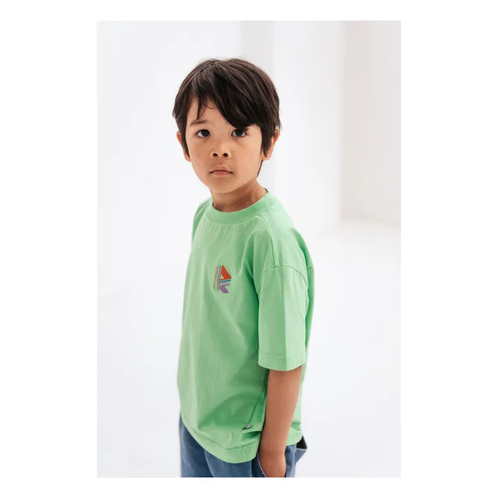Repose AMS T-Shirt Coton Bio | Vert