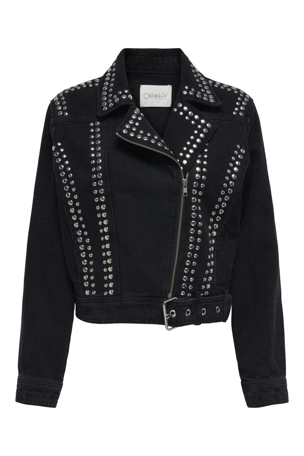 Only Onlgilla Ls Stud Biker Jacket Cro