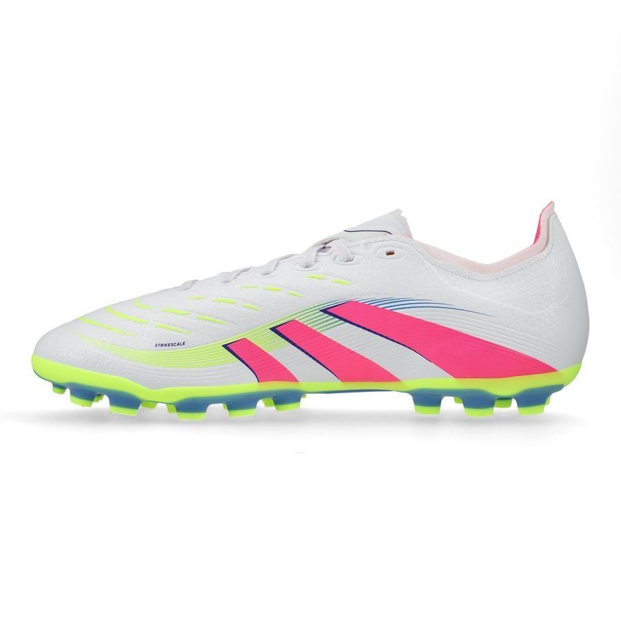 adidas Predator League 2G/3G AG Celestial Victory - Blanc/Lucid Pink/Lucid Lemon