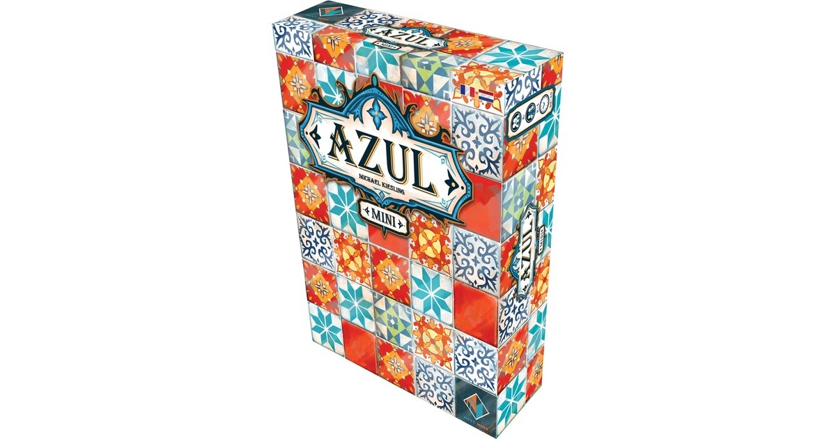 AsmodeeAzul Mini Bordspel  (Frans / Nederlands, 2 - 4 spelers, 30 minuten, Vanaf 8 jaar)