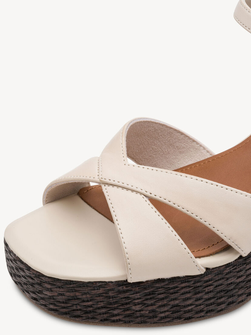 Leren Sandaaltje - beige