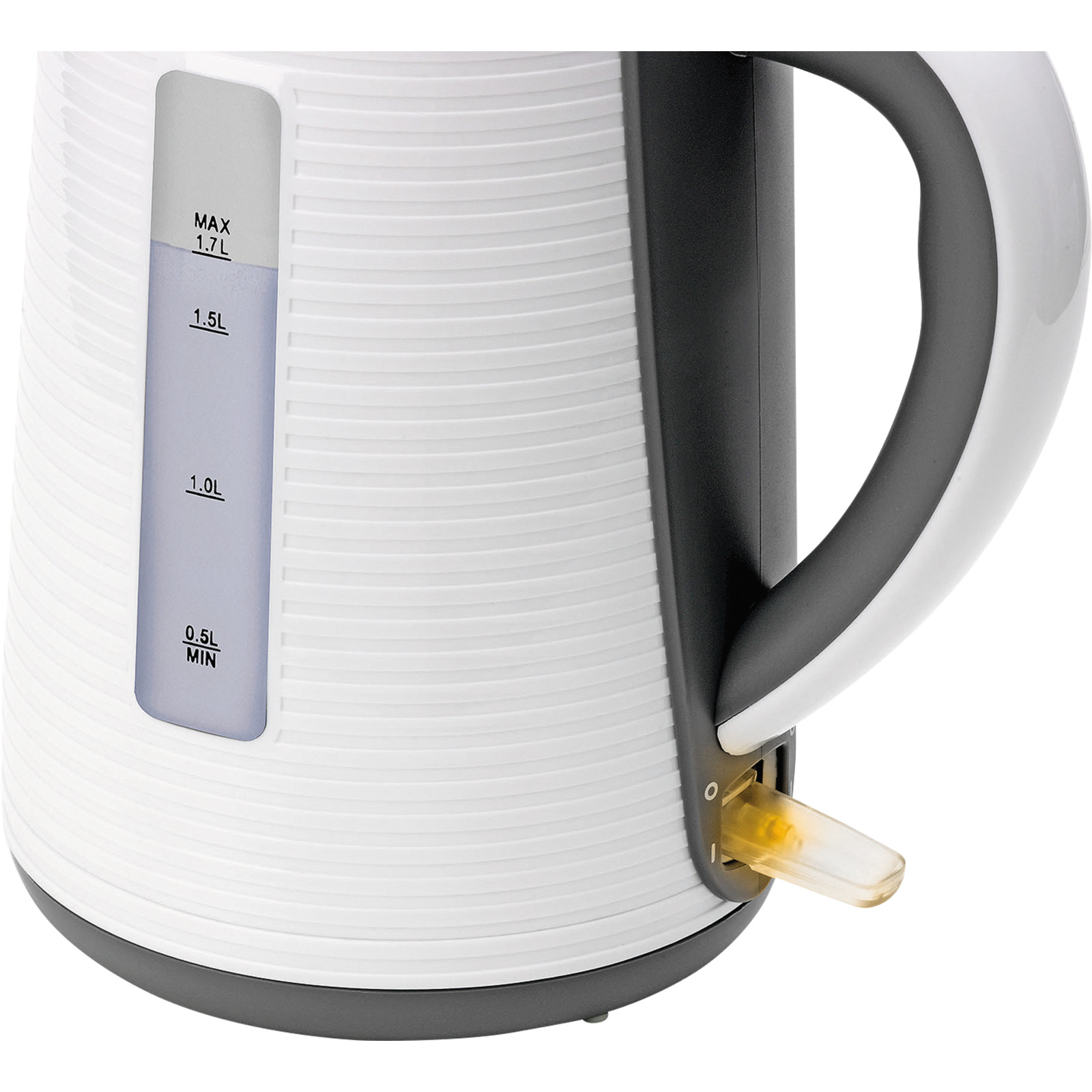 König Wasserkocher Stripes 1.7 lt weiss