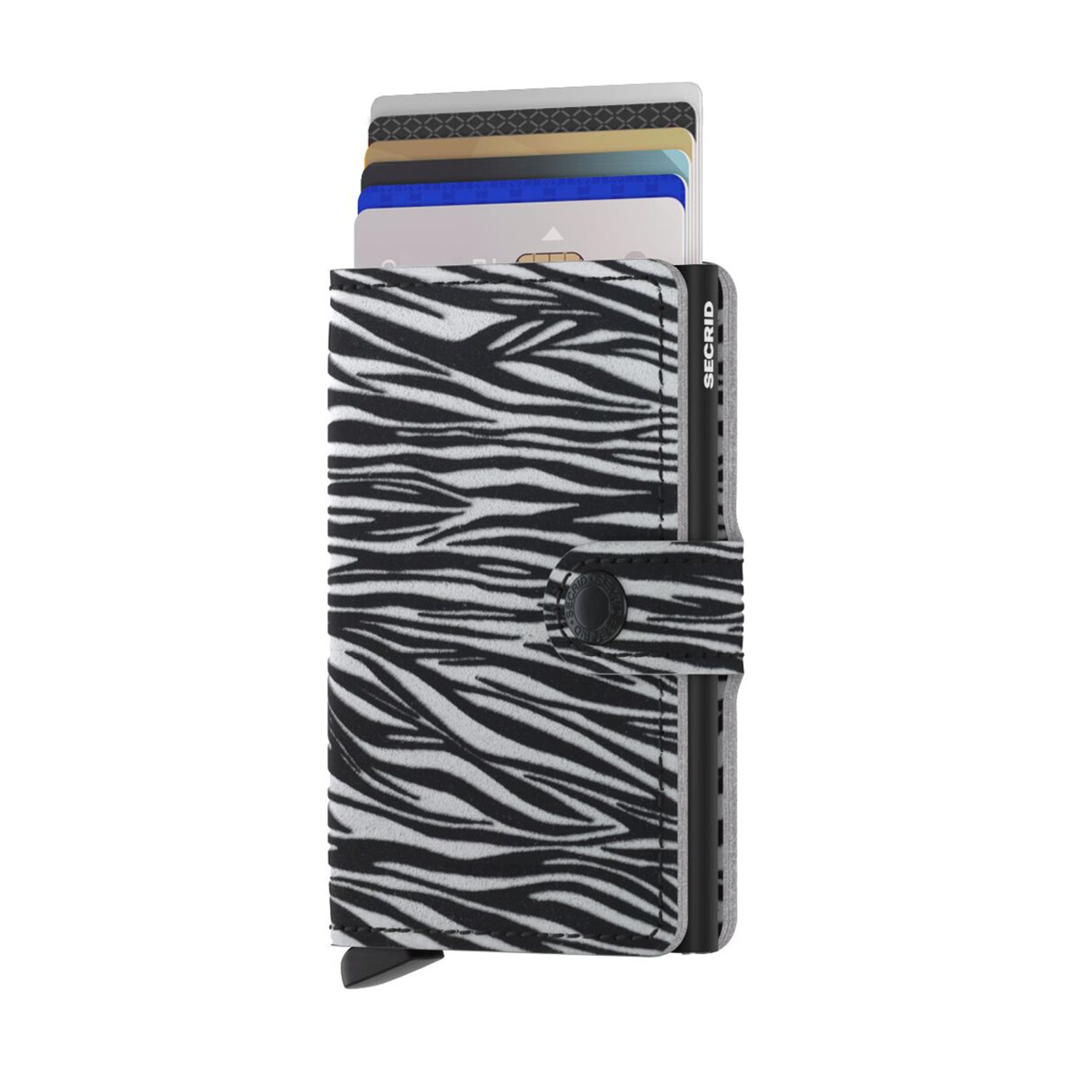 Secrid Miniwallet Zebra light grey