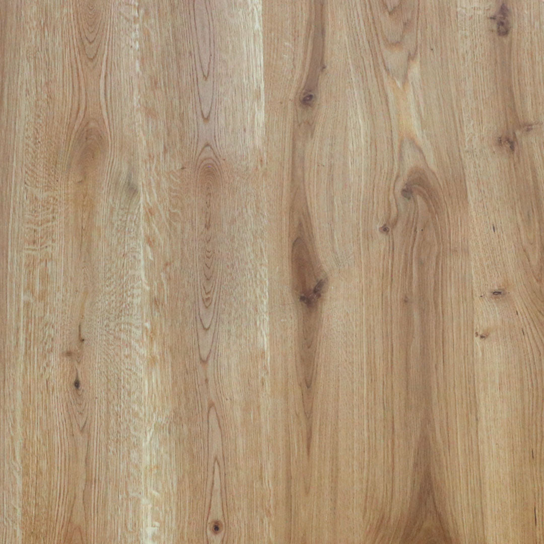holz4home® Runde Tischplatte aus massiver Eiche | 115 cm