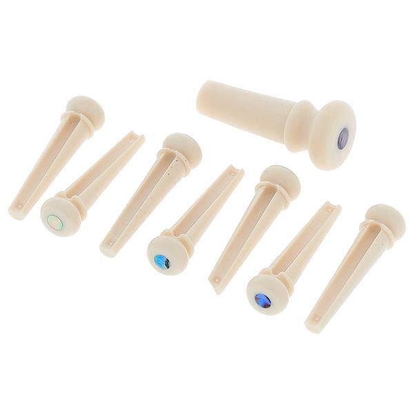 Martin Guitar Bridge & End Pin White (Pearl)