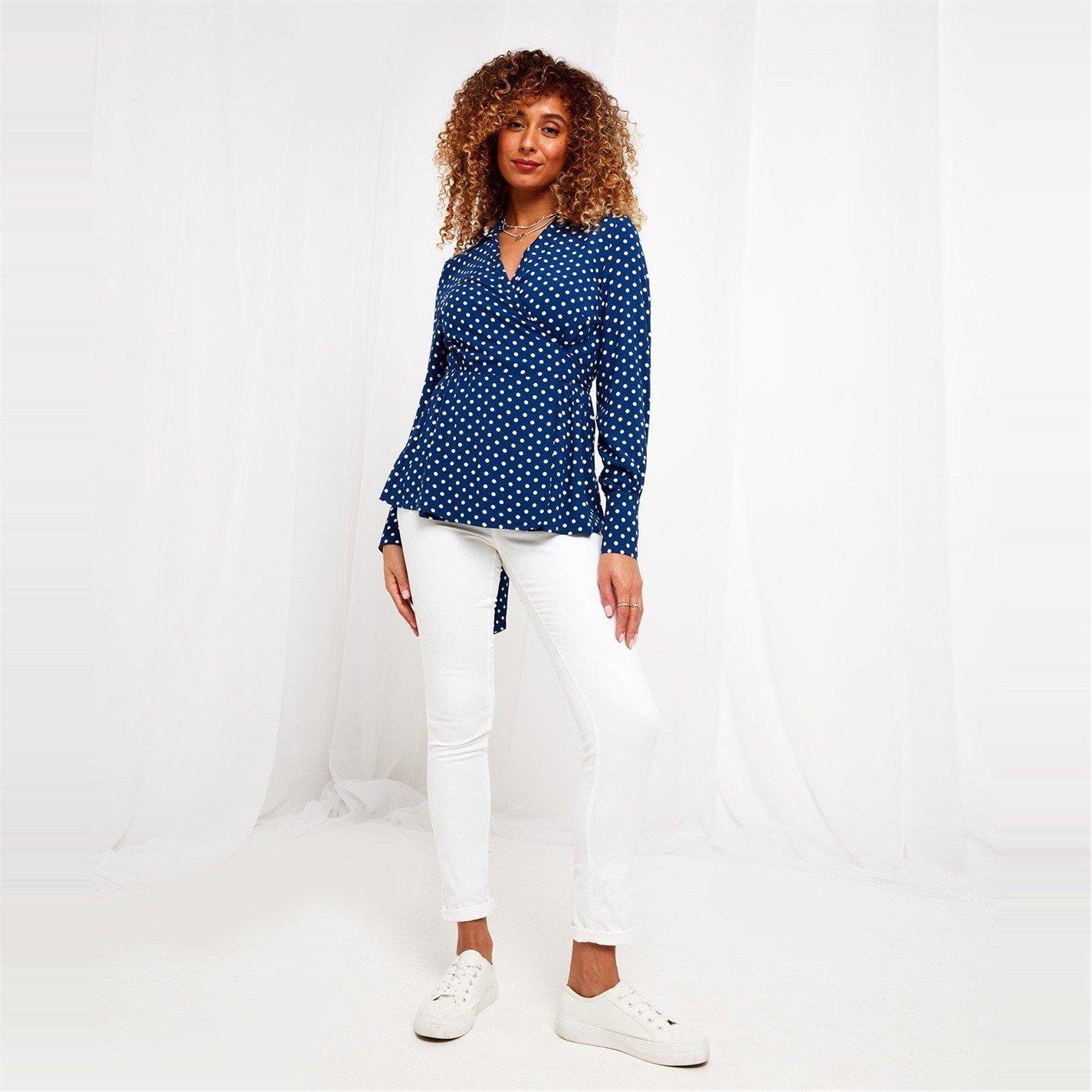 Joe Browns Ladies Sophisticated Spot Print Top
