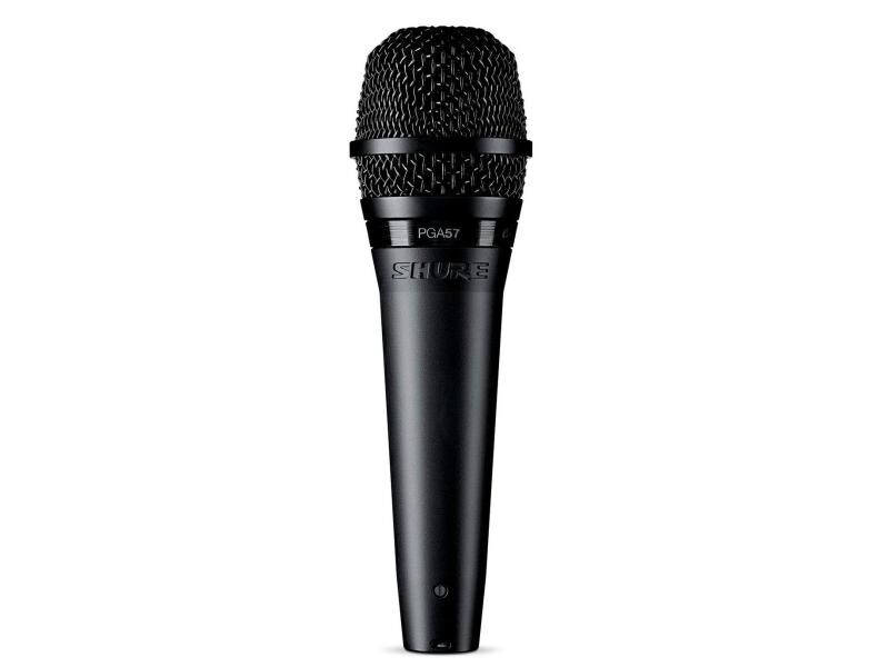 Shure Mikrofon PGA57-XLR Dynamisches Instrumentenmikrofon mit Nierencharakteristik