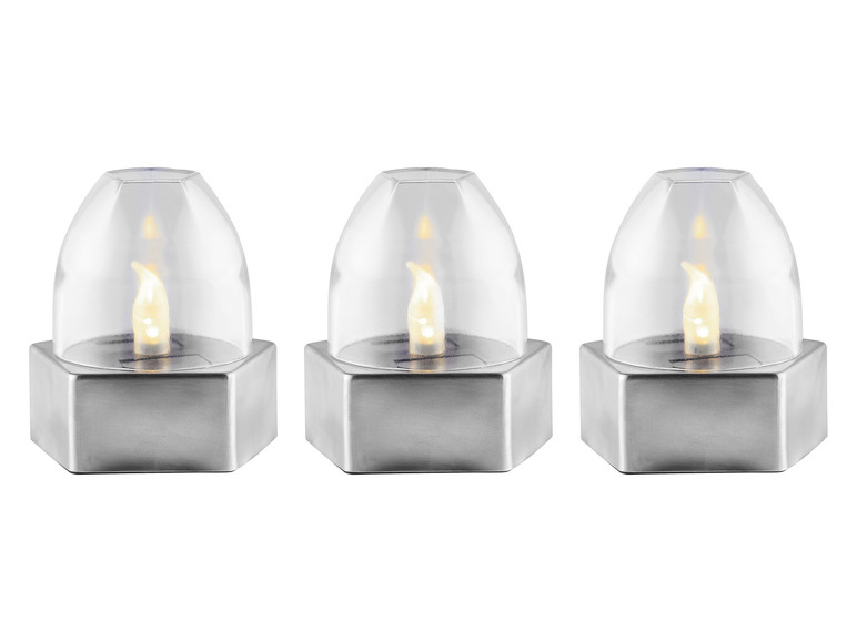 3 LED-solar-lampen