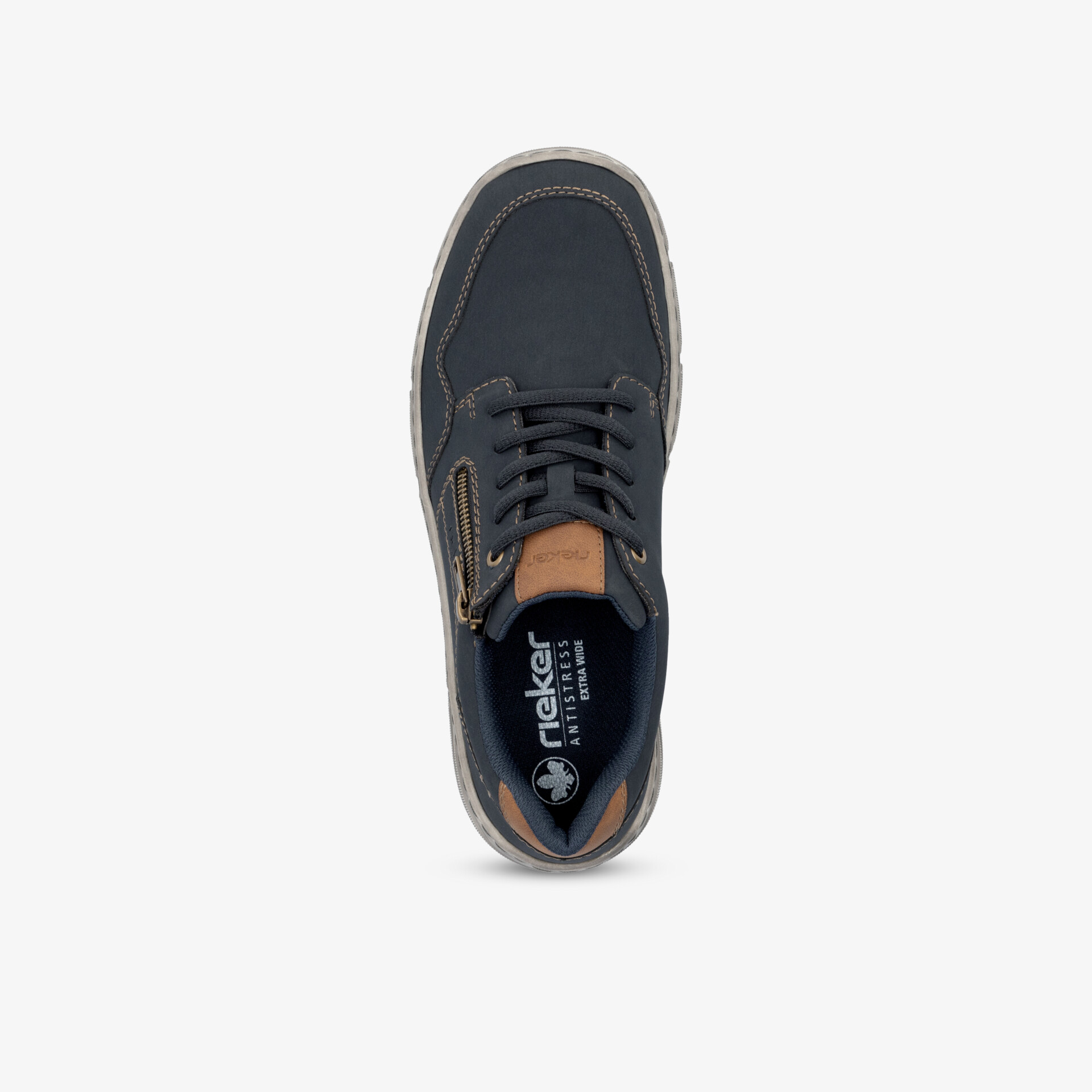 Rieker Herren Schnürer - Blau | Hochwertige Herrenschuhe bei reno.de