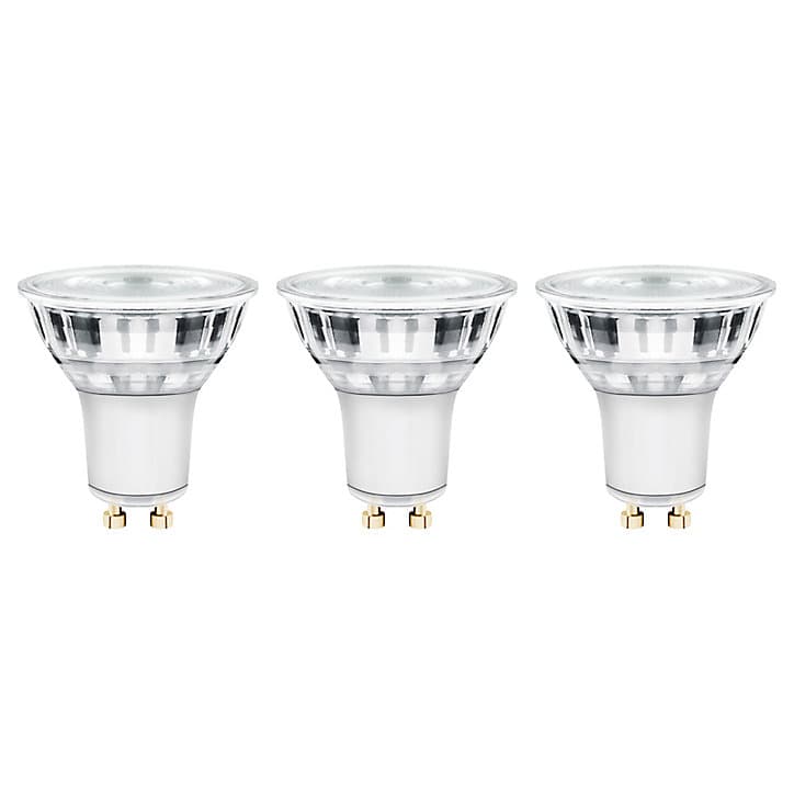 3 ampoules LED GU10 spot Diall 3W=35W blanc neutre