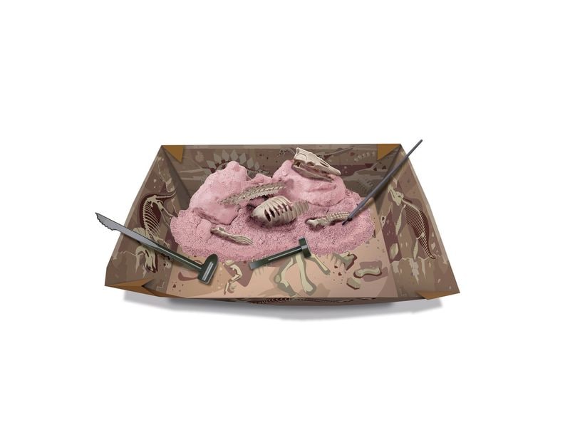 Carletto Dino Ausgrabungsset – Mosasaurus Dinosaurier-Spielset