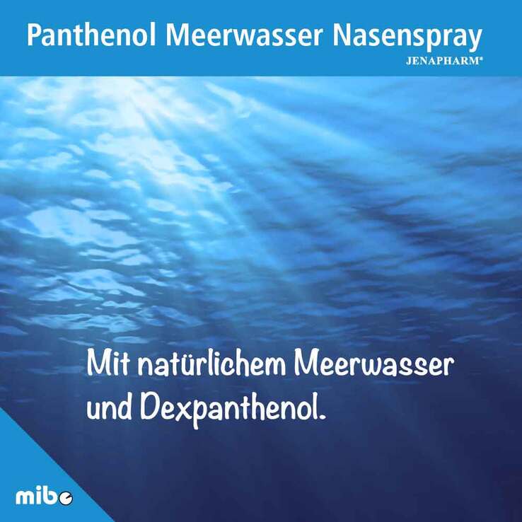 Panthenol Meerwasser Nasenspray Jenapharm, 20 ml