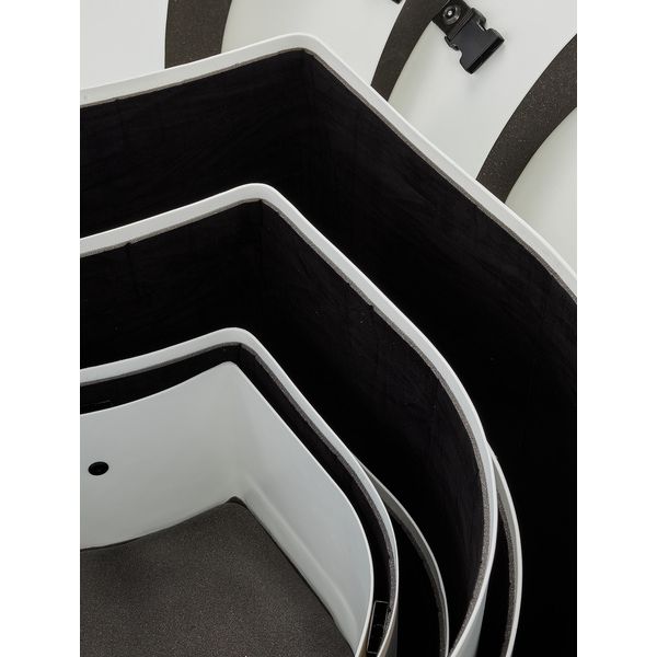 Hardcase HRockFus6 F.Lined Set White