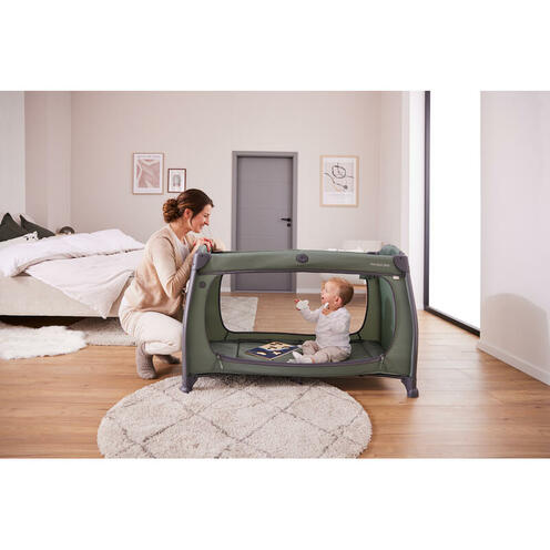 Lit parapluie Play N Relax center - Bleu - HAUCK