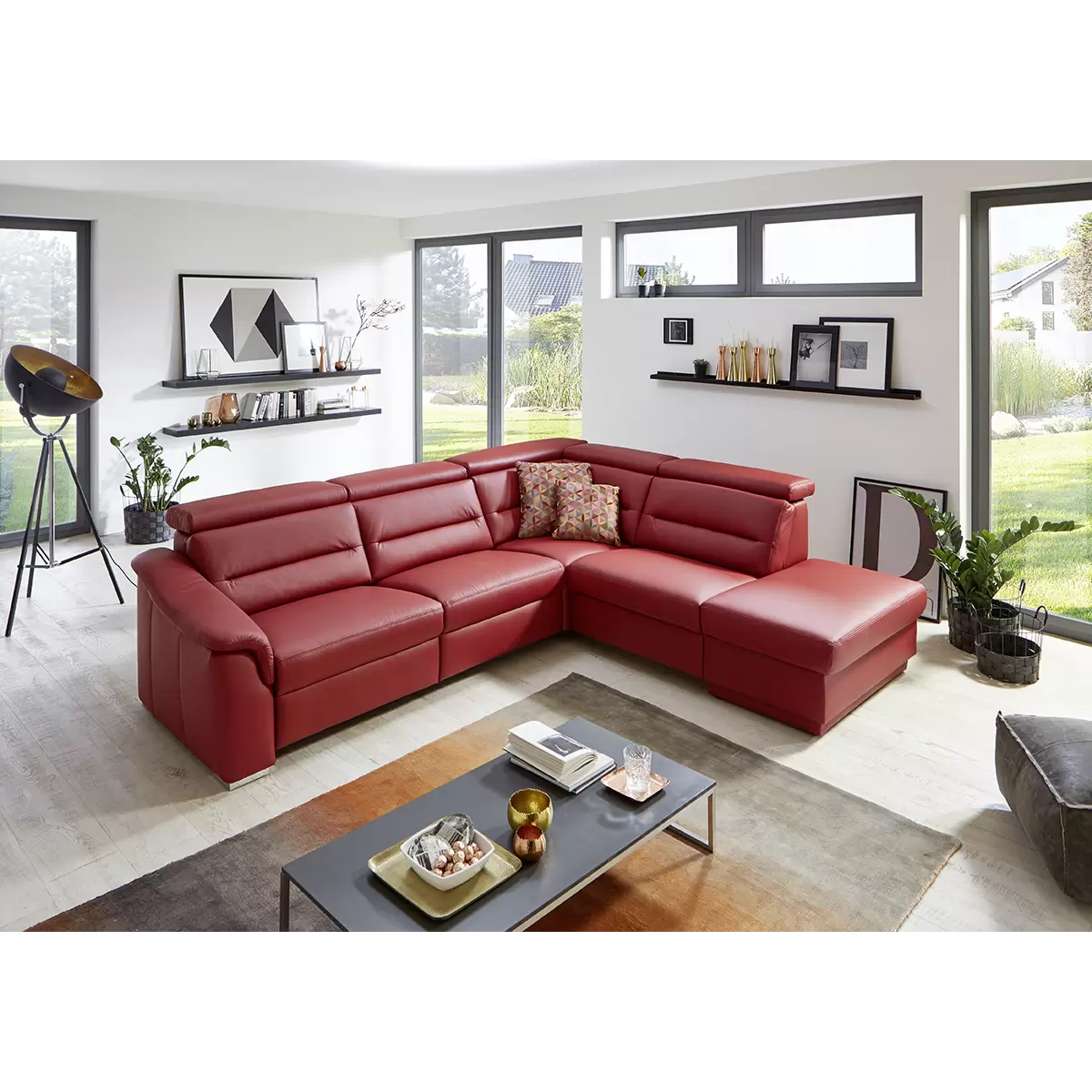Ecksofa Cama Bordeaux