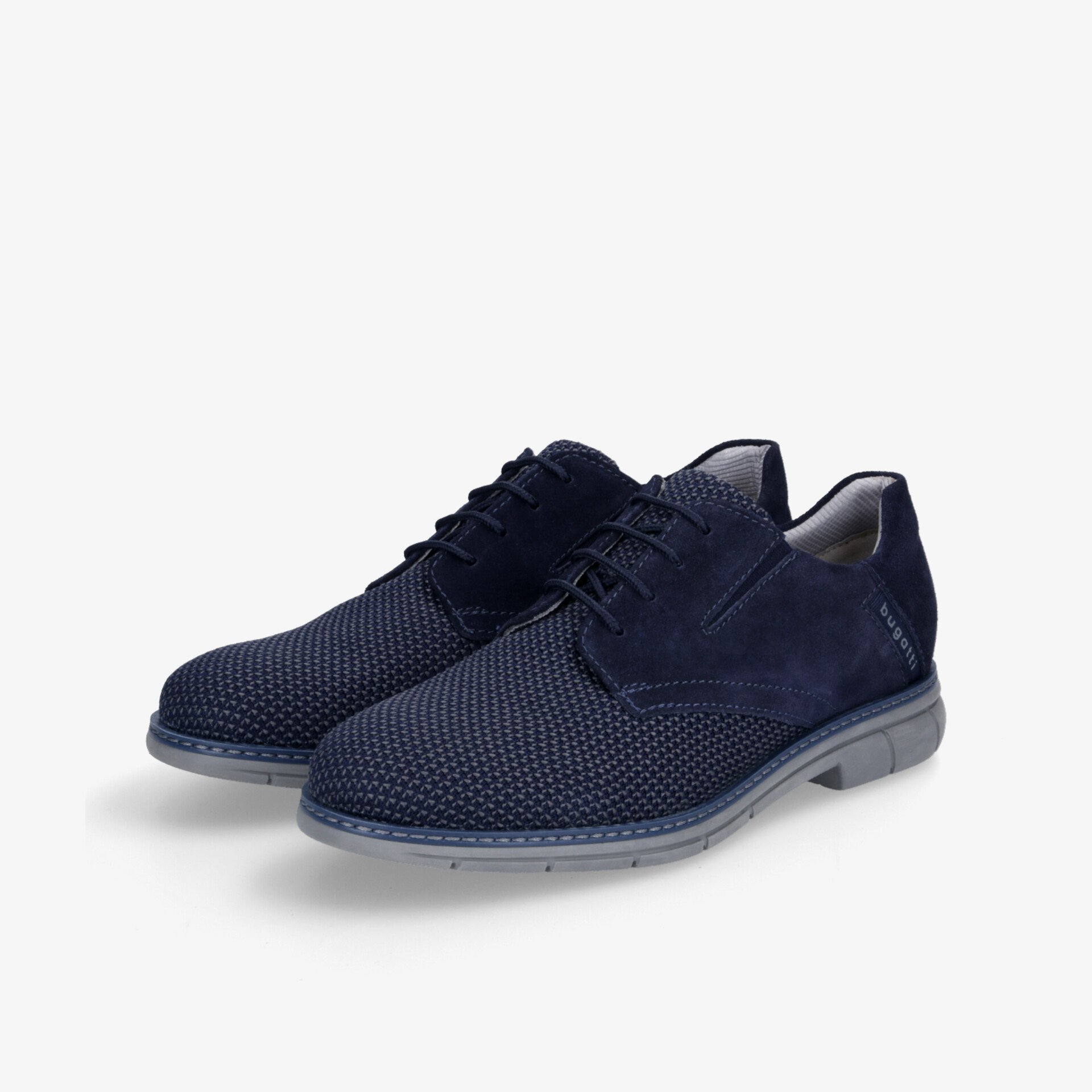bugatti Herren Schnürer blau - Elegante Herrenschuhe kaufen bei reno.de