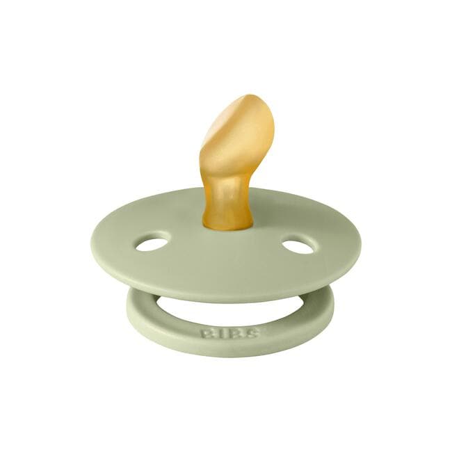 BIBS Anatomische Fopspeen Two Pack Natuurlijk RubberIvory/Sage Maat 1