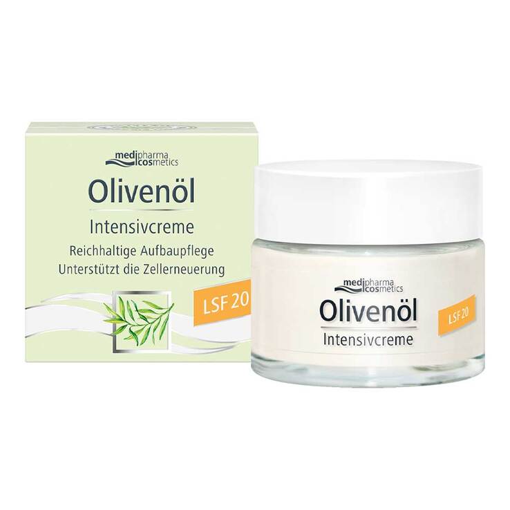 Olivenöl Intensivcreme LSF 20, 50 ml