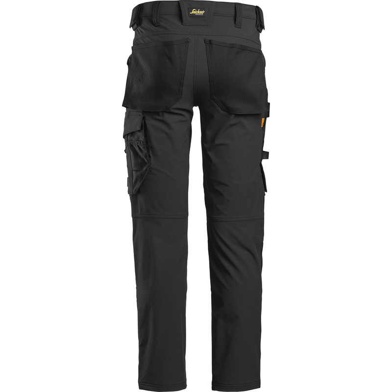 Snickers AllroundWork stretch werkbroek Slim fit 6371 46 zwart