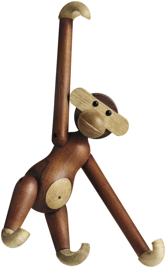 Kay Bojesen Abe lille 20 cm. Brun/natur/teak