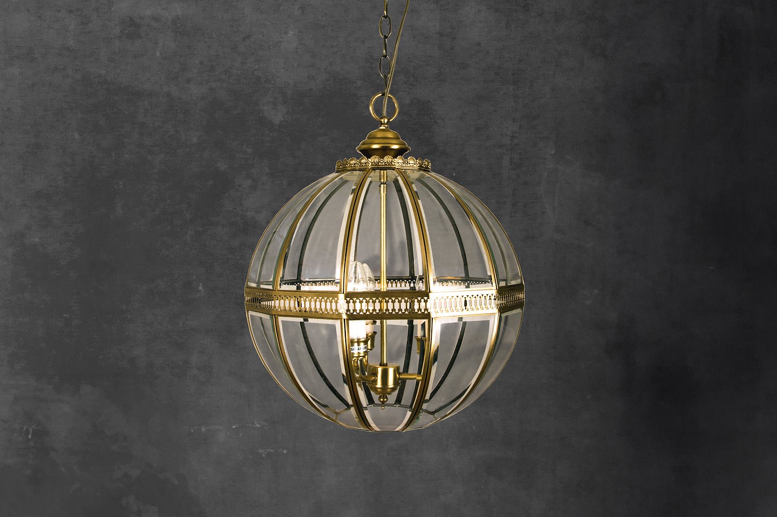 Tsar taklampe Antikk Ø: 40cm 3x40W E14