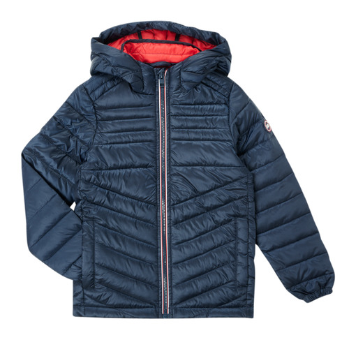 Jack & Jones - JJEHERO PUFFER HOOD - Marine