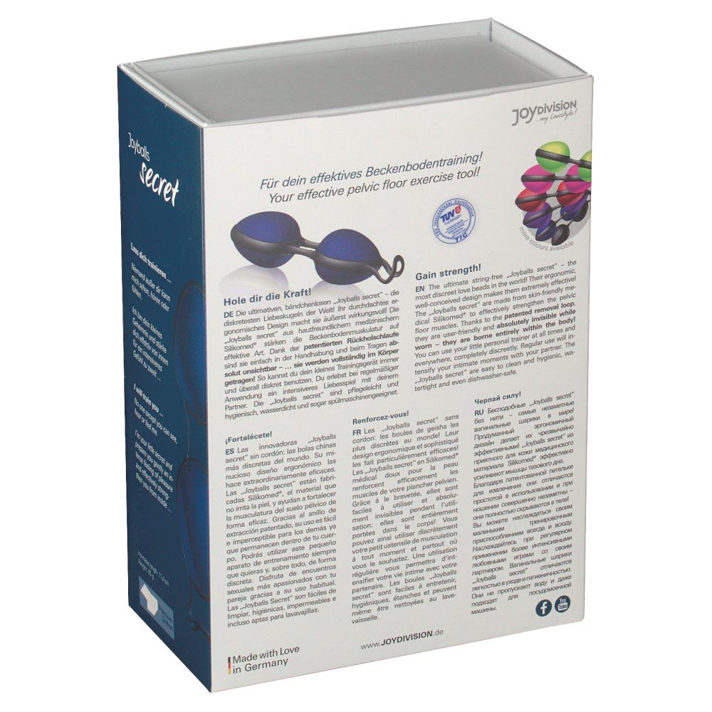 Joyballs® secret blau-schwarz