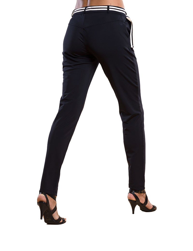 HBT BASICS ESSENTIELS - KRISTIANA PANTALON NOIR