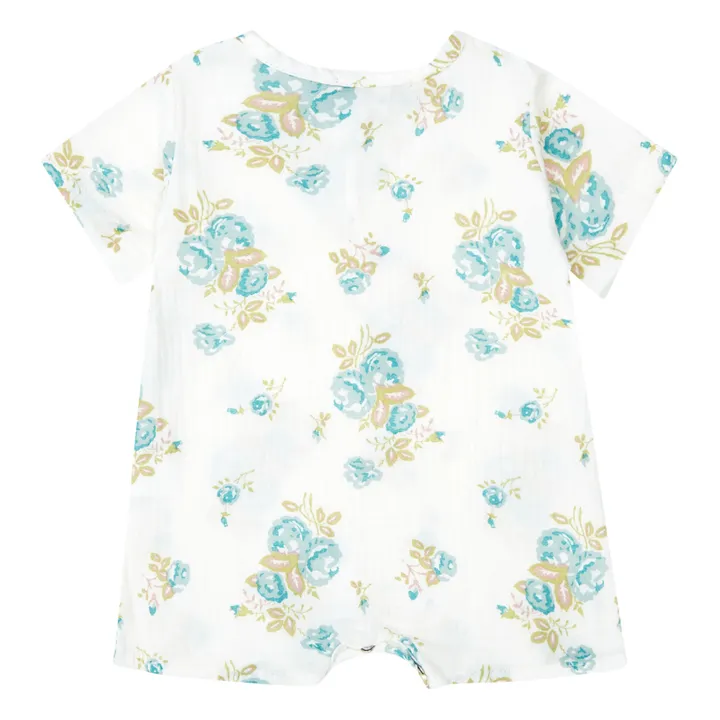 Risu Risu Combinaison Coton Bio Alto | Blanc