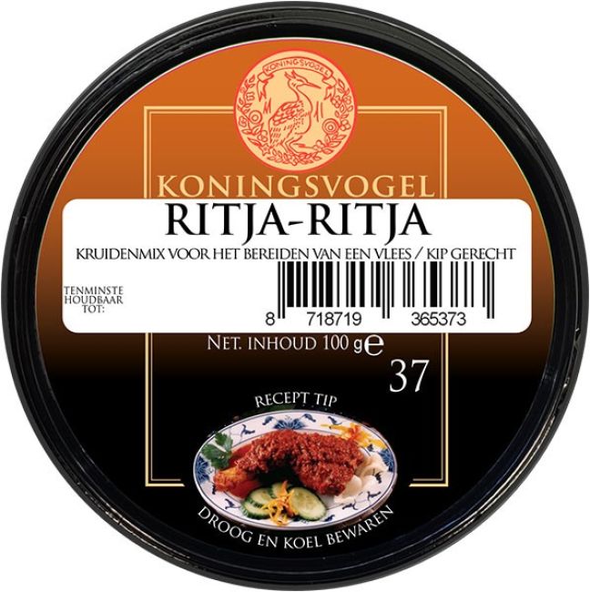 Koningsvogel Ritja Ritja Kruidenmix 100g (Nr. 37)