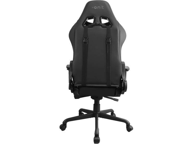 onit Gaming-Stuhl Deepblack Schwarz Bürostuhl für lange Gaming-Sessions und Arbeitstage