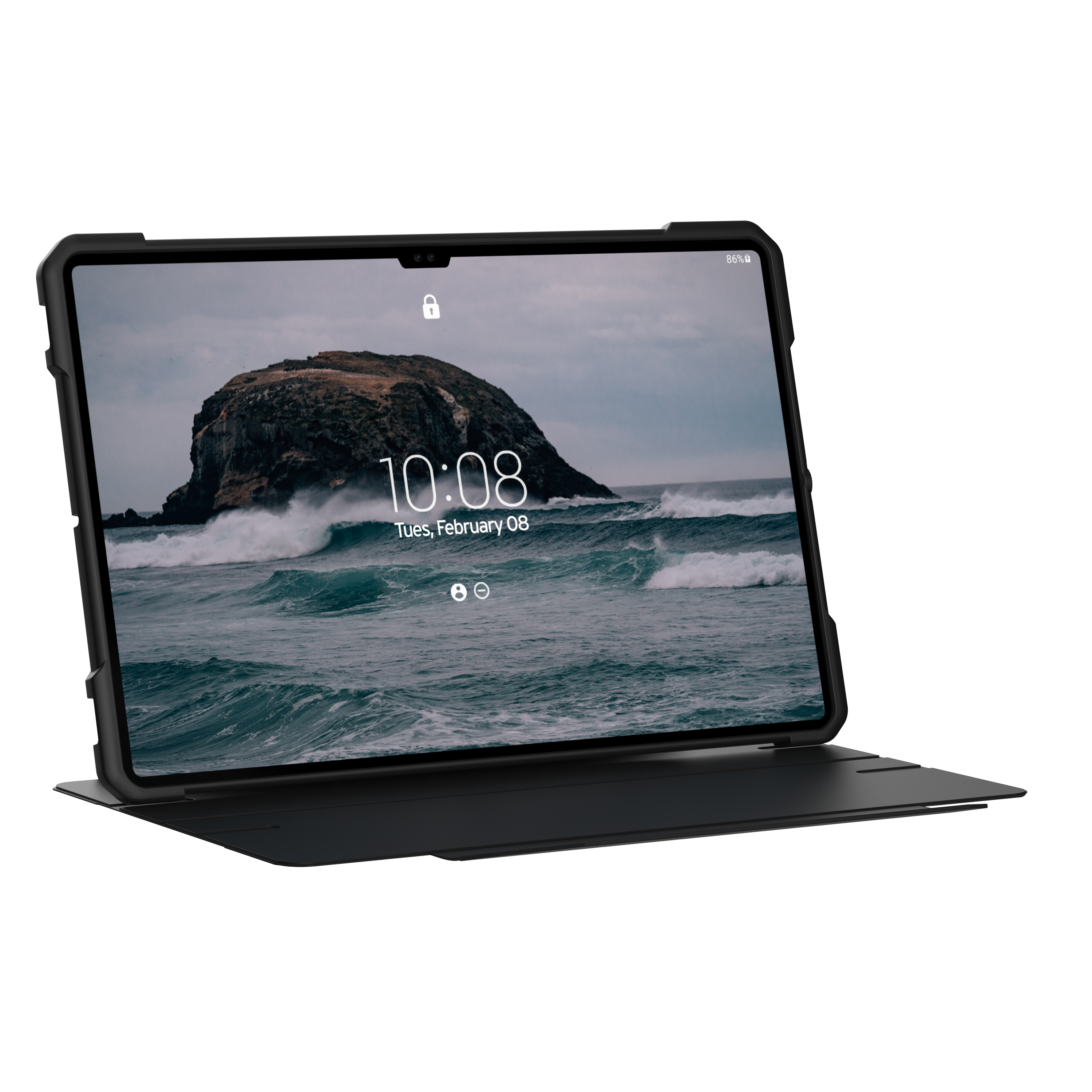 Samsung Galaxy Tab S8  Plus / Tab S7 FE 5G / Tab S7  Plus Schutzhülle Metropolis SE (224012114040) - Schwarz