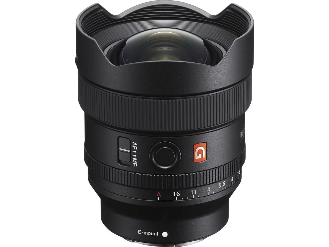 Sony G Master SEL14F18GM - Vidvinkel objektiv - 14 mm - f/1.8 FE GM - Sony E-mount - for Cinema Line; a VLOGCAM; a1; a1 II; a6700; a7 IV; a7C; a7C II; a7CR; a7R V; a7s III; a9 III