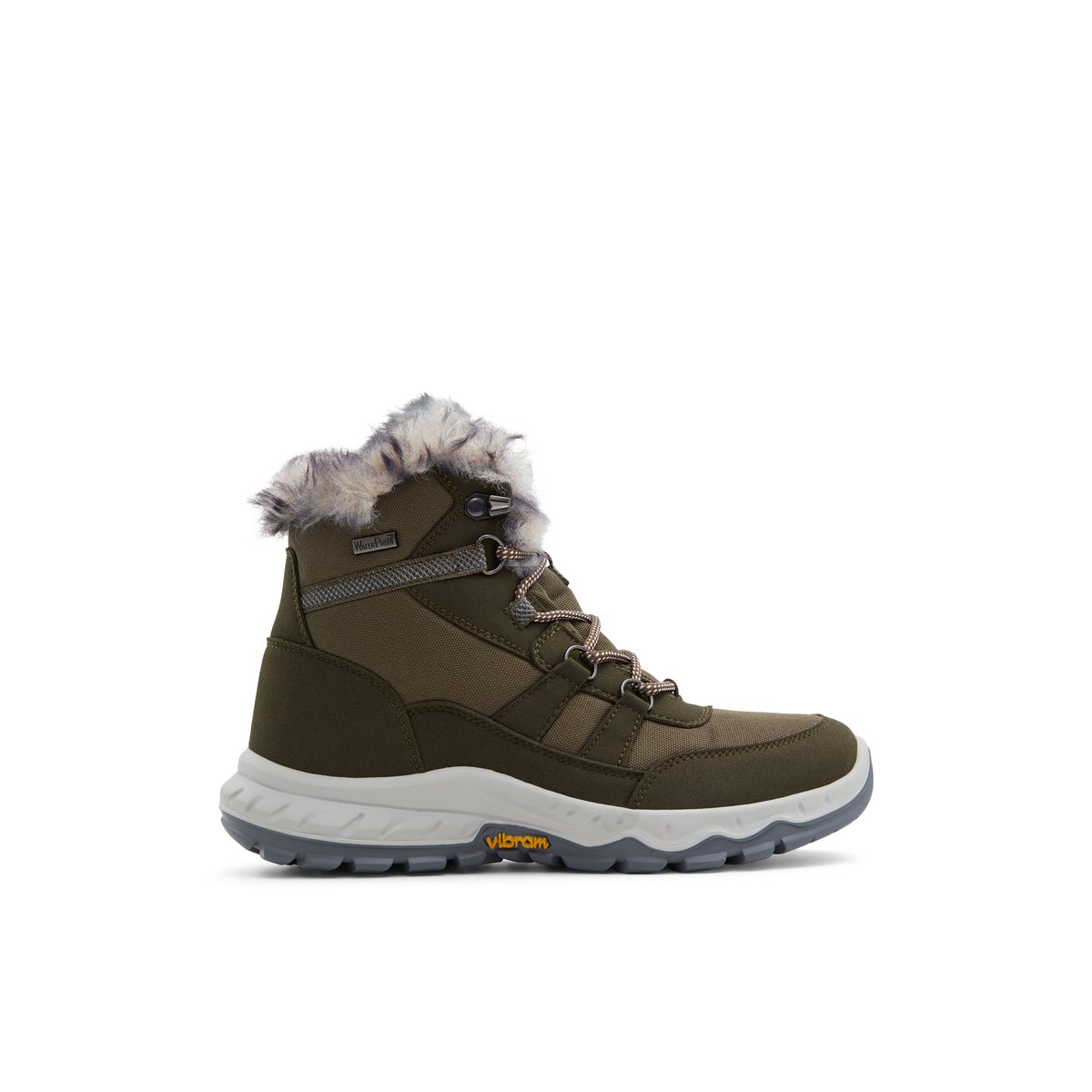 BANFF TRAIL PREMIUM-Vib_one-Bottes de randonnée - Semelle tracteur - Kaki