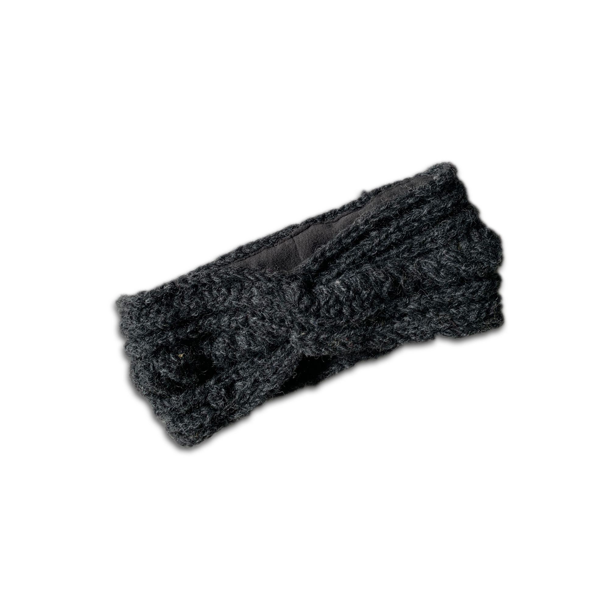 Stirnband aus Wolle, grau, H 9 cm, B 27 cm günstig bestellen
