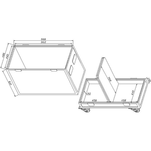 Flyht Pro Case for 2x PS 15 / RXM 15 / K